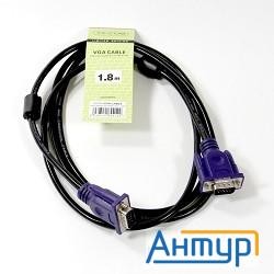 Vga Кабель соединительный Tv-com (qcg120h-1.8m) (15m/m) 1,8m 2 фильтра