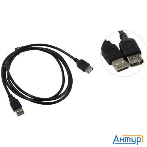 Telecom Кабель удлинительный Usb2.0 <am-->af> 1,5 м черный <tus6990-1.5m>