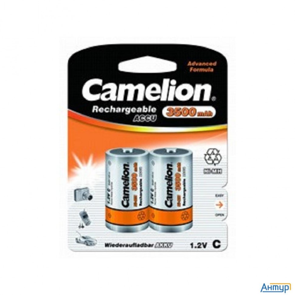 Camelion  C- 3500mah Ni-mh Bl-2 (nh-c3500bp2, аккумулятор,1.2В)  (2 шт. в уп-ке)