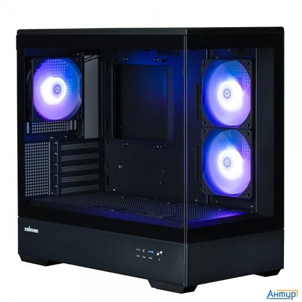 Корпус Microatx Minitower Zalman P30 Black