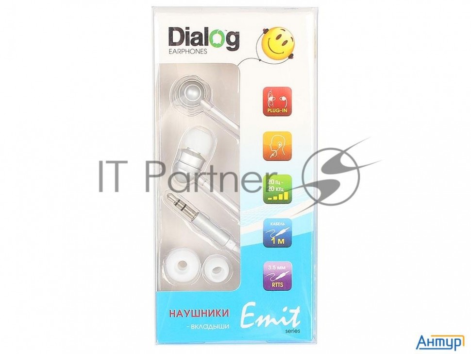 Наушники Ep-f55 Silver Dialog серебристая