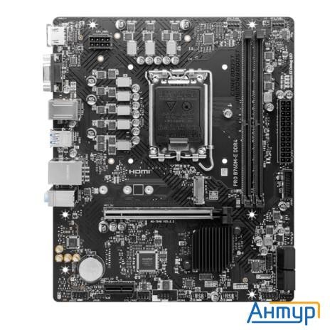 Материнская плата Microstar/ Pro B760m-e Ddr4