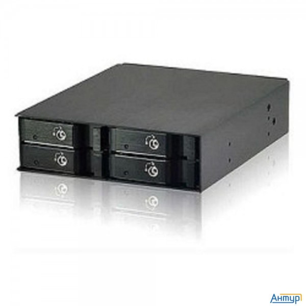 Procase L2-104-sata3-bk {hot-swap корзина 4 Sata3/sas, черный, с замком, Hotswap Mobie Rack Module F