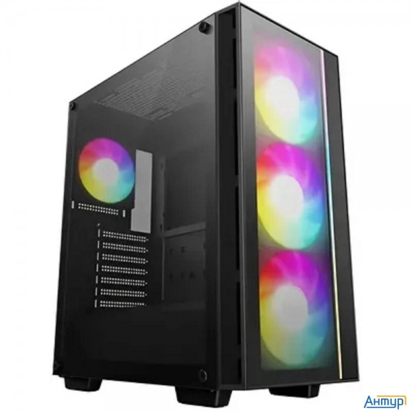 Корпус Miditower Deepcool Matrexx 55 V4 Black (atx, Argb, без БП, 2xusb3.2 Type-a) (r-matrexx55-bkad