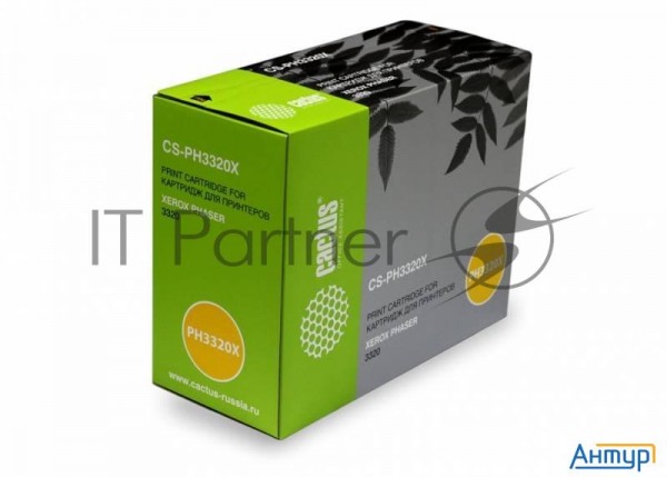 Тонер-картридж Cactus Cs-ph3320x (106r02306) черный (11000 стр.) для Xerox 3320