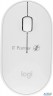 Мышь Logitech Wireless Mouse Pebble 2 M350s, Bluetooth, White, [910-007013]