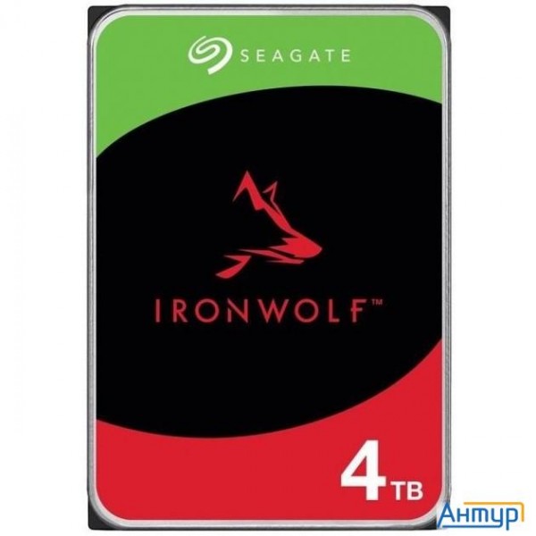 4tb Seagate Ironwolf (st4000vn006) {sata 6.0gb/s, 7200 Rpm, 256mb Buffer, 3.5",для Nas}