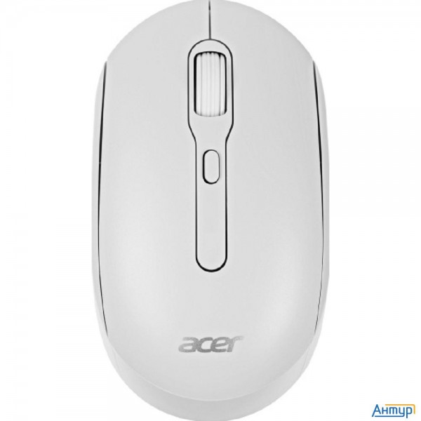 Мышь беспроводная Acer Omr308, 1600dpi, Bluetooth/wireless, Белый Zl.mcecc.023
