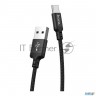 Кабель Usb Type-c/ Hoco Hc-62868 X14/ 1m/ 2a/ Нейлон/ Black