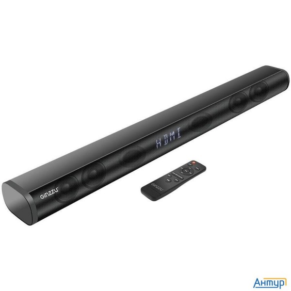 Ginzzu Gm-502, Саундбар, 2x15w+30w/hdmi/rca/optical/bt/usb/ДУ