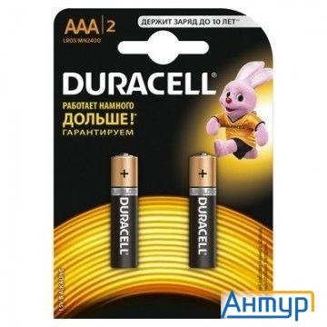 Duracell Lr03-2bl Basic Cn (24/96/14592)  (2 шт. в уп-ке)