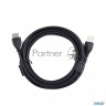 Кабель Gembird/cablexpert Ccf2-usb2-amaf-10 Usb 2.0  Pro Am/af, 3м, экран, 2феррит.кольца, черный, п