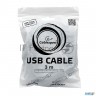 Кабель Gembird/cablexpert Ccf2-usb2-amaf-10 Usb 2.0  Pro Am/af, 3м, экран, 2феррит.кольца, черный, п