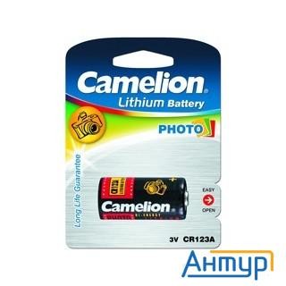 Camelion  Cr123a Bl-1 (cr123a-bp1, батарейка фото,3В)