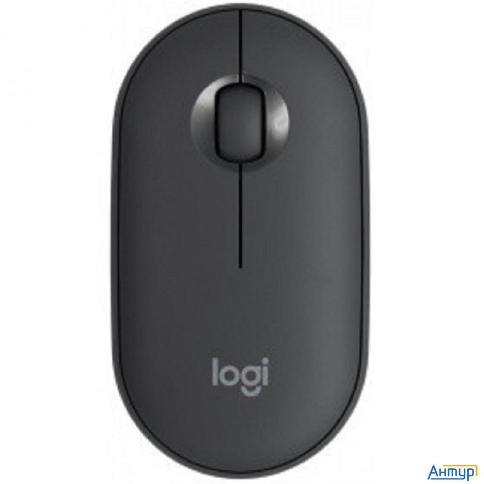 910-005718/910-005576 Мышь Logitech Pebble M350 графитовый оптическая (1000dpi) Silent беспроводная
