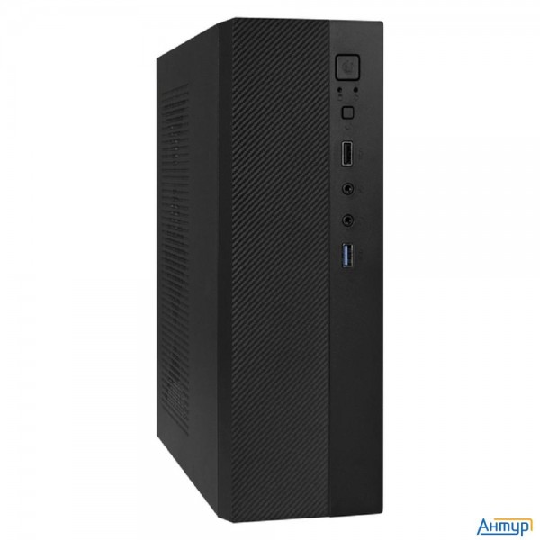 Exegate Ex291267rus Корпус Desktop Exegate Mi-301u (matx/mini-itx, без БП, 1*usb+1*usb3.0, аудио, че