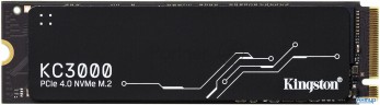 Накопитель Ssd M.2 Kingston 512gb Kc3000 Series <skc3000s/512g> (pci-e 4.0 X4, Up To 7000/3900mbs, 9