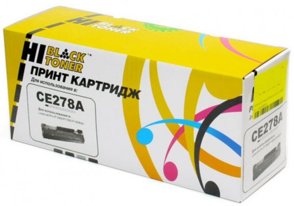 Ce278a_hi-black Картридж Hi-black для Lj Pro P1566/p1560/p1606dn Black C чипом
