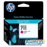 Cz131a Hp Картридж №711 для принтеров Hp Designjet T120.t520,пурпурный, 29мл