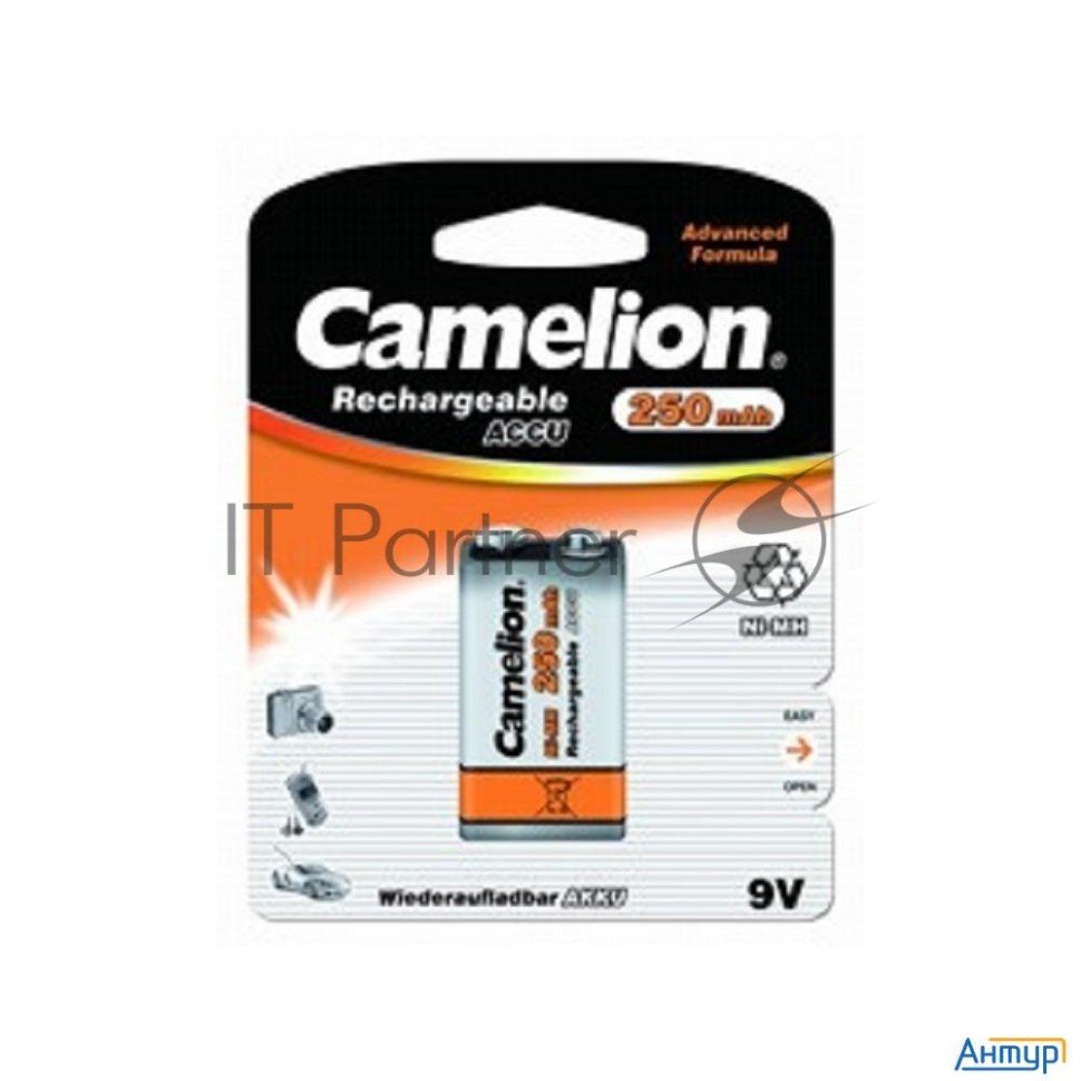 Аккумулятор Camelion 9v-250mah Ni-mh Bl-1 аккум-р,9В 5014