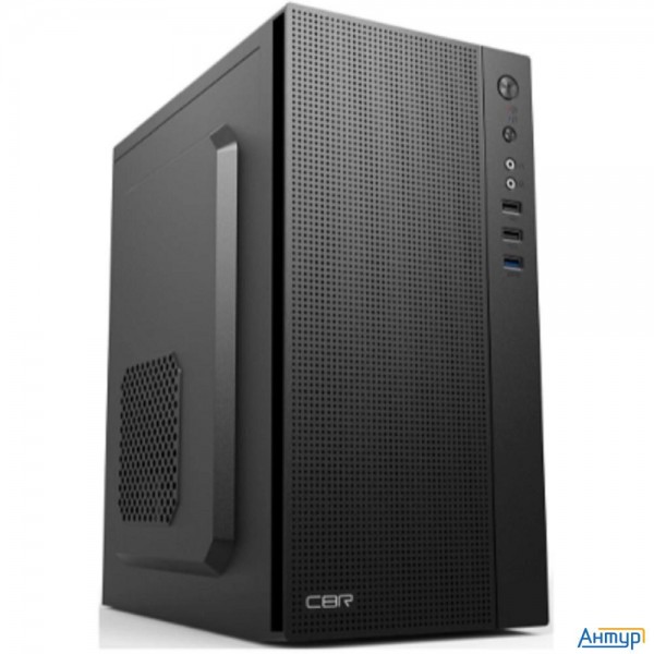 Cbr Корпус Matx Minitower Mx12, C БП Psu-atx500-12ec (500w/120mm), 1*usb 3.0, 2*usb 2.0, Hd Audio+mi