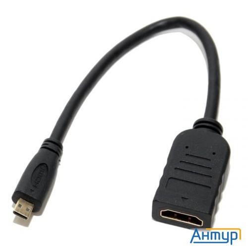 5bites Bc-hdm2af Кабель-5bites Адаптер Hdmi F / Micro Hdmi M 1.4b, зол.разъемы
