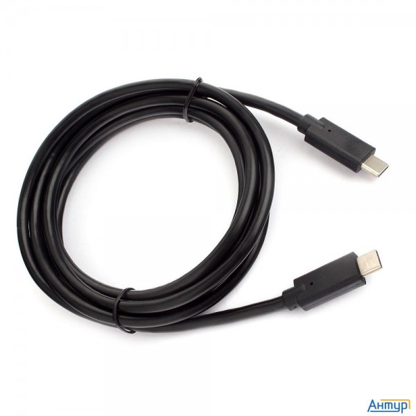 Cablexpert Ccp-usb3.1-cmcm2-1.8m Кабель Usb3.1 Type-c/type-c, Gen.2, 10gbit/s, 5a, 100w, 1.8м, пакет