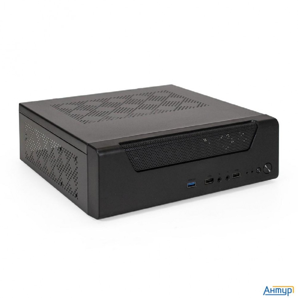 Exegate Ex294018rus Корпус Desktop Exegate Fl-102 (mini-itx, без БП, 2*usb+1*usb3.0, аудио, черный)