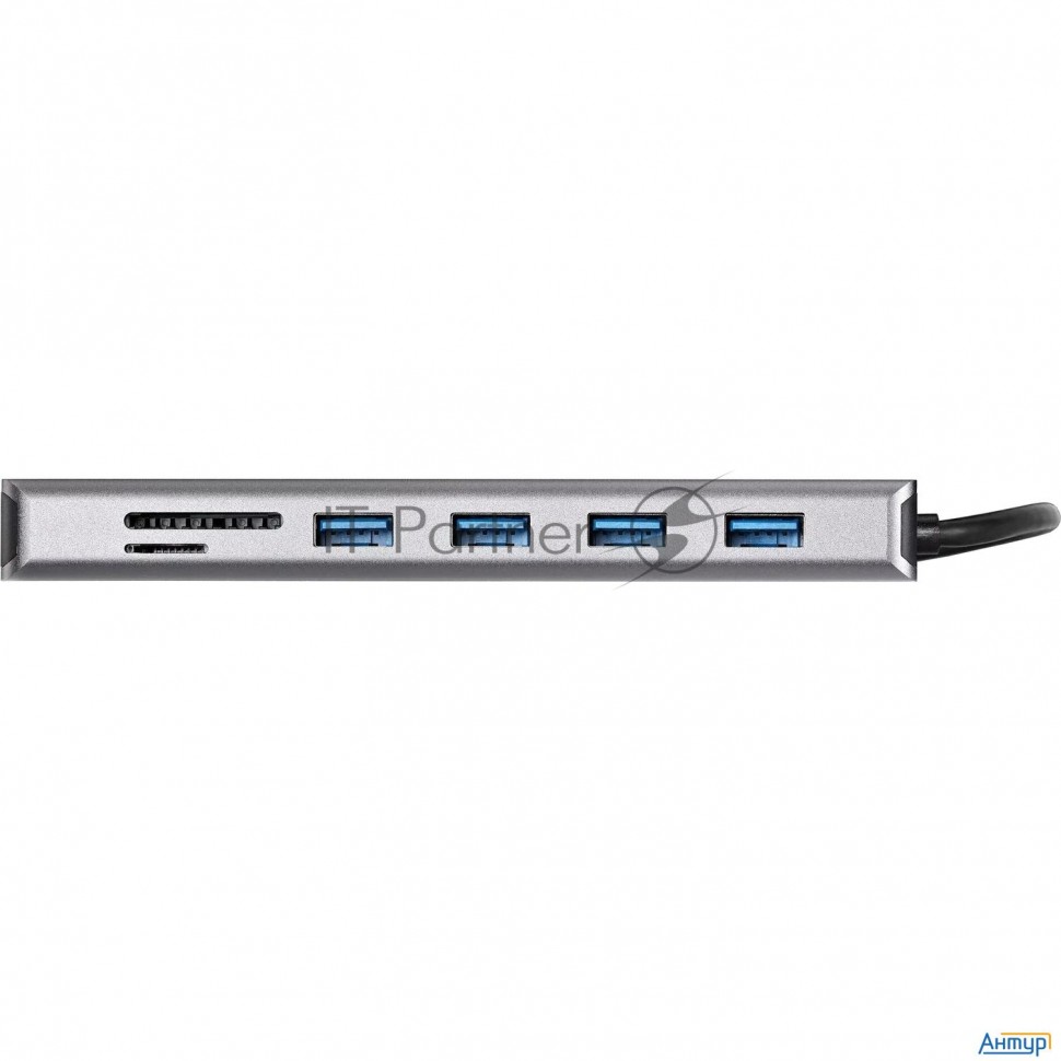 Usb концентратор Typec -->(2hdmi+dp)4k*60hz+3usb3.0+tc+usb2.0+rj45+sd+tf+pd+audio+tcадаптер