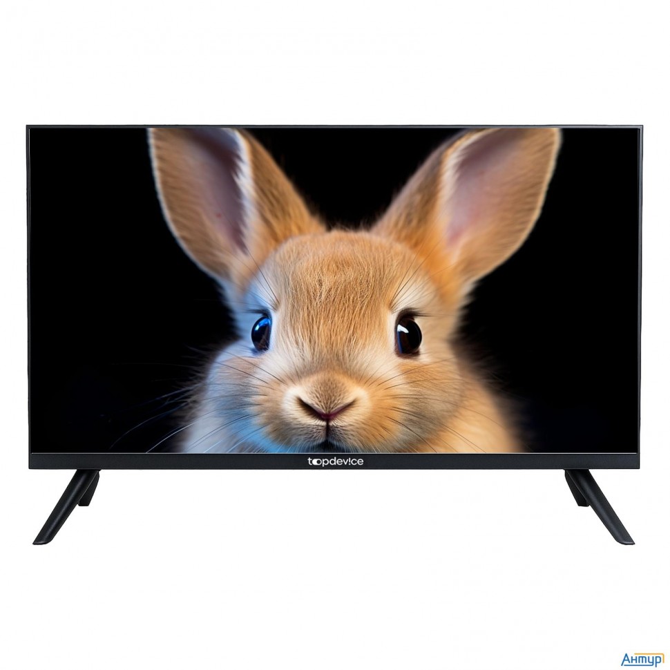 Topdevice 24" Tdtv24es13h_bk/hd/va/smart Yaos/1-8gb/bt/черный