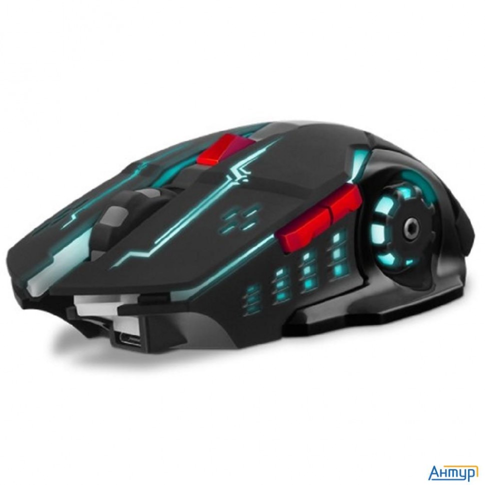 Игровая мышь Sven Rx-g930w (бесшумн. кл., 5+1кл. 800-2400 Dpi, St, подсв., игров. упак)