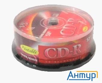 Диски Vs Cd-r 80 52x Cb/10 Ink Print