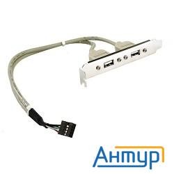 Планка в корпус Usb2.0 -2 порта, (ebrct-2prtusb2)