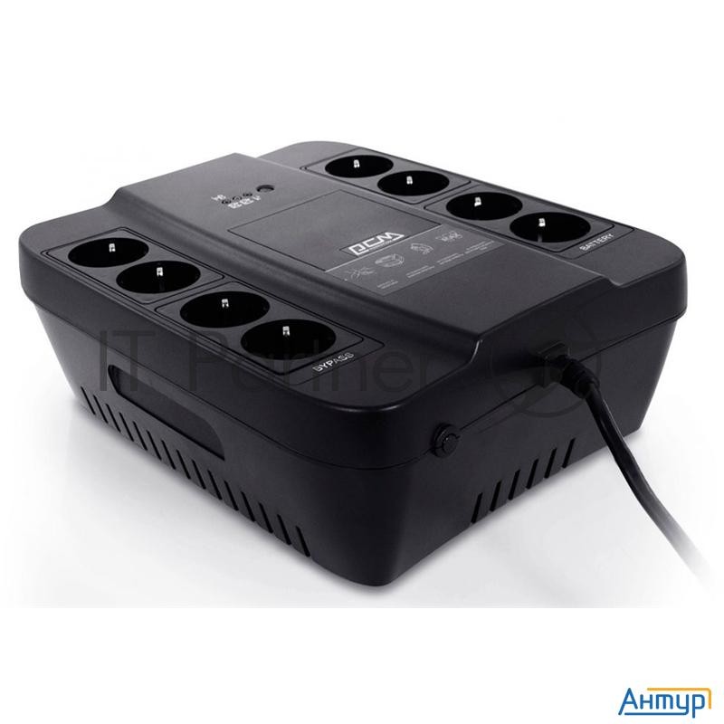 Источник бесперебойного питания Powercom Spider Spd-650n 390Вт 650ВА черный