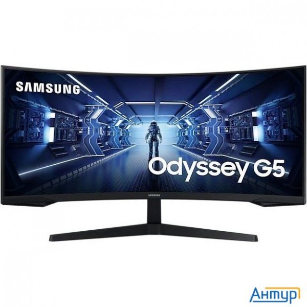 Lcd Samsung 34" C34g55twwi черный {va 3440x1440 165hz 1ms 21:9 250cd 178/178 Hdmi Displayport}