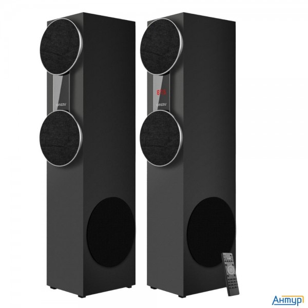 Ginzzu Gm-325, Акустическая система 2.0, 2x60w/bt/usb/sd/fm/aux/ДУ
