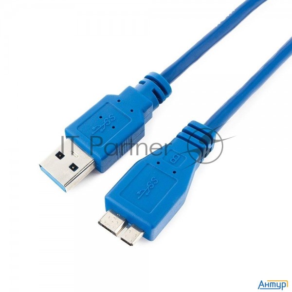 Кабель Gembird/cablexpert Ccp-musb3-ambm-0.5m Кабель Usb 3.0 Pro , Am/microbm 9p, 0.5м, экран, синий