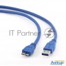 Кабель Gembird/cablexpert Ccp-musb3-ambm-0.5m Кабель Usb 3.0 Pro , Am/microbm 9p, 0.5м, экран, синий