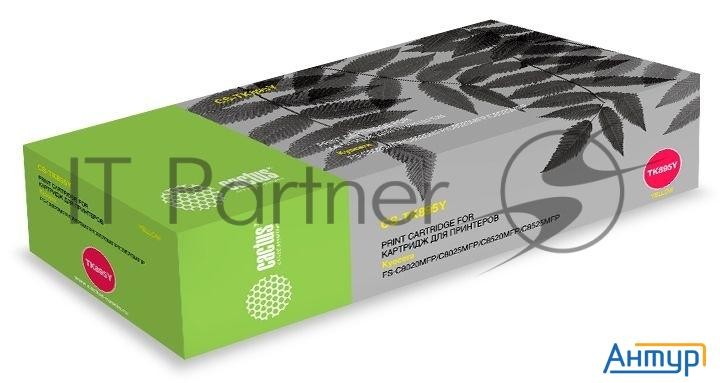 Тонер Картридж Cactus Cs-tk895y желтый (6000стр.) для Kyocera Mita Fs C8020/c8020mfp/c8025/c8025mfp