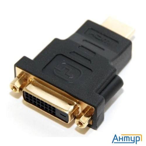 5bites Dh1807g Переходник Dvi (24+1) F / Hdmi M, зол.разъемы