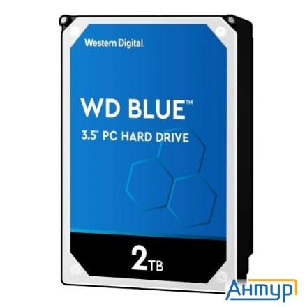 2tb Wd Blue (wd20earz) {serial Ata Iii, 5400 Rpm, 64mb Buffer}