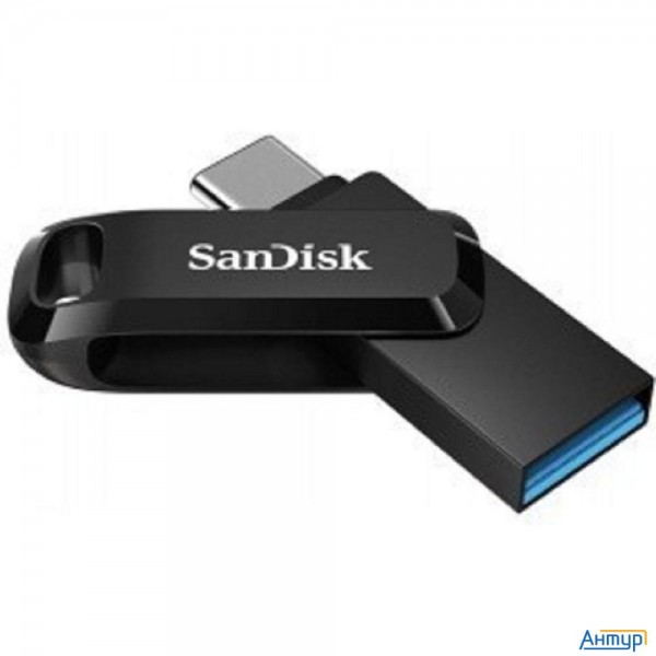 Sandisk Usb Drive 64gb Ultra Dual Drive Go, Usb 3.1 - Usb Type-c Black