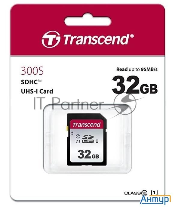 Флеш карта Sd 32gb Transcend Sdhc Uhs-i U1