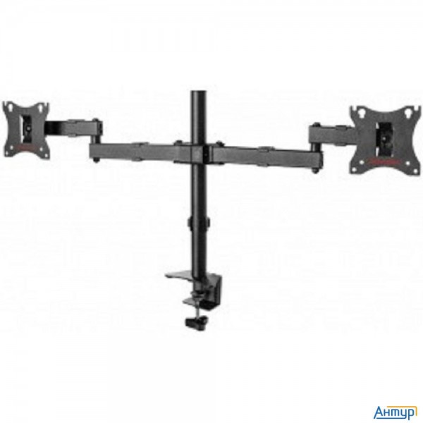 Arm Media Lcd-t04 черный 15"-28" макс.14кг настольный поворот и наклон верт.перемещ.