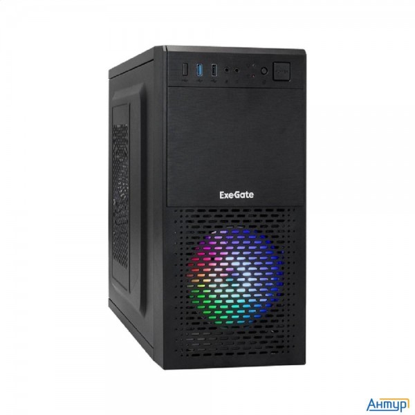 Exegate Ex296390rus Корпус Minitower Exegate Mevo-7807-xp500 (matx, БП Xp500 с вент. 12см, 1*usb+1*u