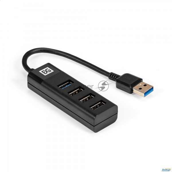 Usb-Хаб (концентратор) 4-в-1 Exegate Dub-3213 (кабель-адаптер Usb2.0 --> 3xusb2.0, 1xusb3.0, Plug&pl