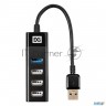 Usb-Хаб (концентратор) 4-в-1 Exegate Dub-3213 (кабель-адаптер Usb2.0 --> 3xusb2.0, 1xusb3.0, Plug&pl