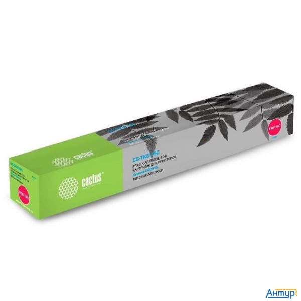 Cactus Tk-8115c Тонер-картридж для Kyocera Ecosys-m8124/ecosys-m8130, (6000k), Cyan