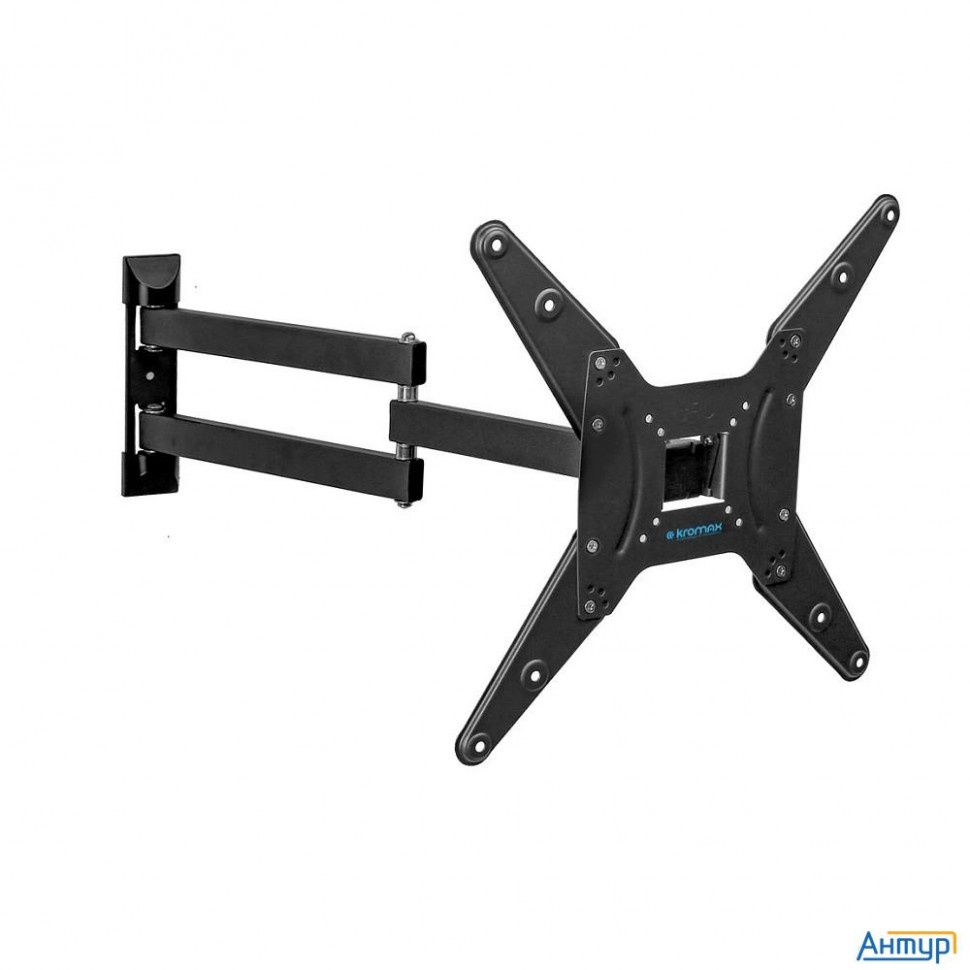 Kromax Optima-410  Grey Titan {Кронштейн для Led/lcd телевизоров 14"-65", Max 30 кг, настенный, 4 ст