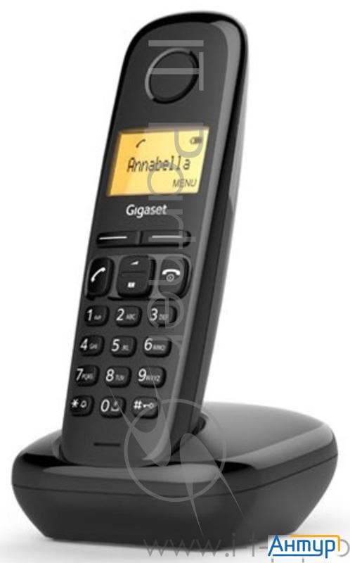 Р/Телефон Dect Gigaset A170 Sys Rus черный АОН